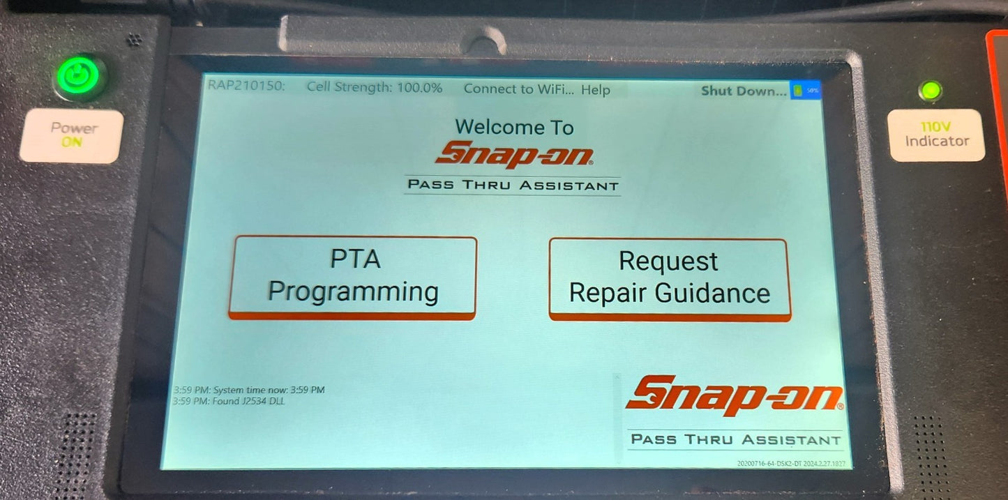 Snap-on Pass Thru Assistant EETA314A