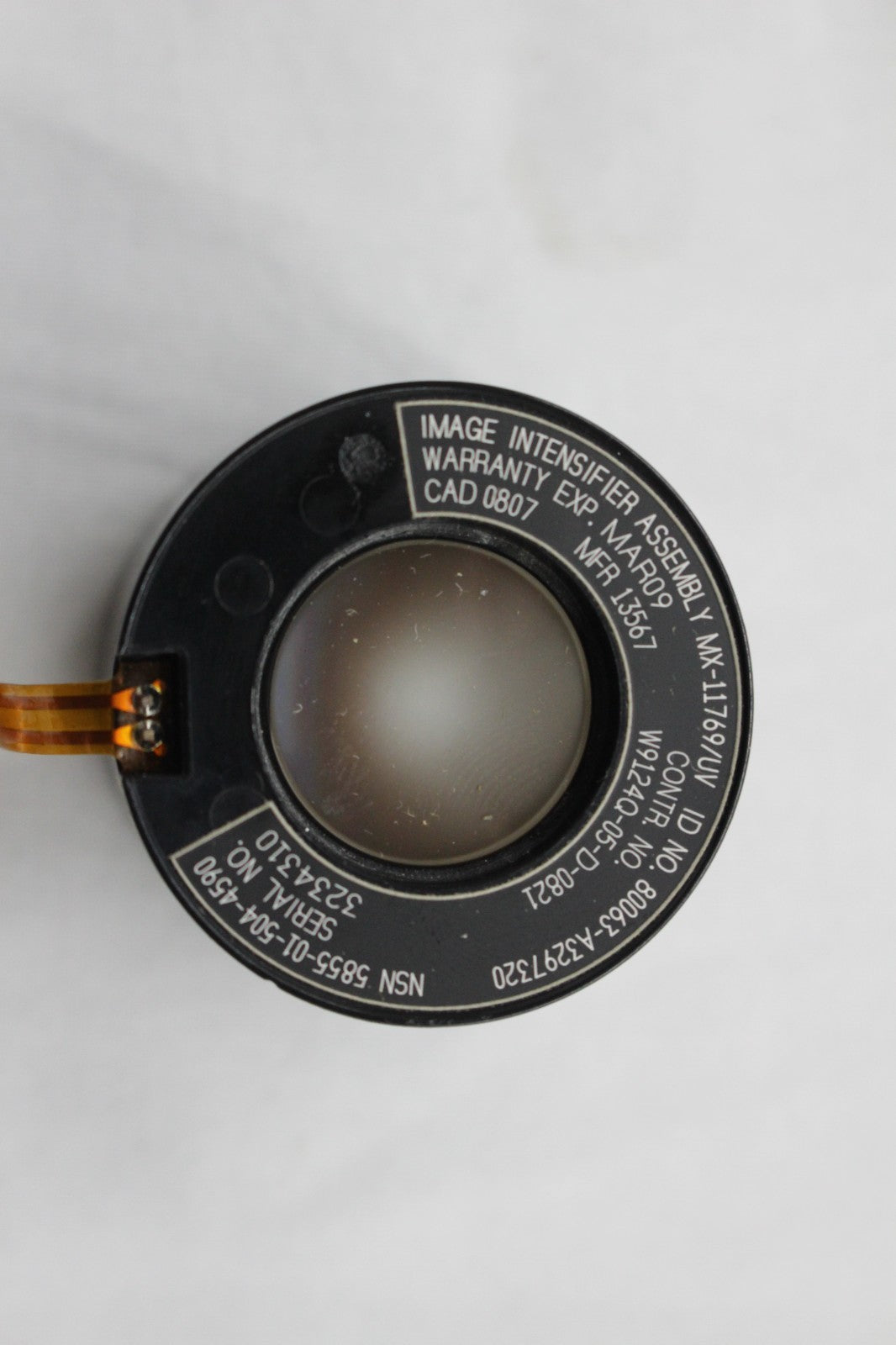 MX-11769/UV Image Intensifier Tube New Old Stock Unused Military Surplus Night Vision Component