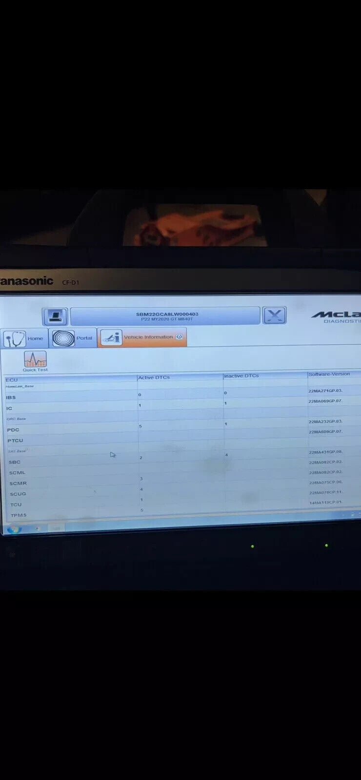 McLaren MDS Leonardo Diagnostic Tool 650s/P1/570S/720S/765/Senna/GT/Dealer