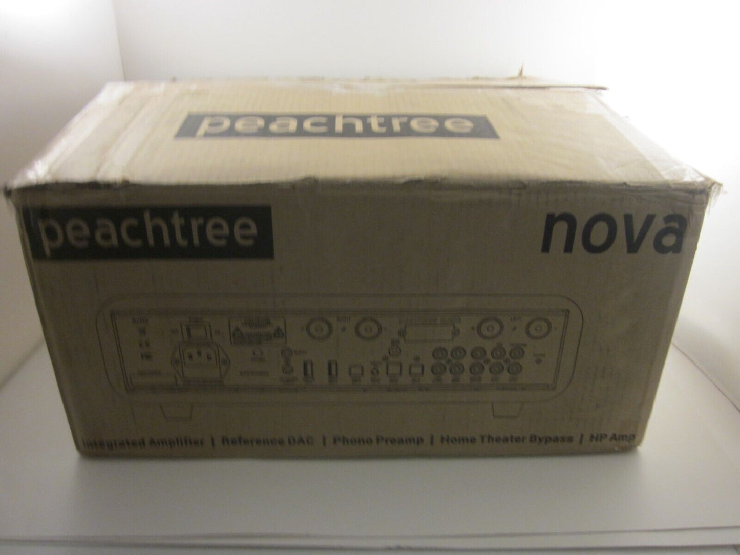 Peachtree Audio nova300 Integrated Amplifier with DAC -Gloss Mocha- NEW.