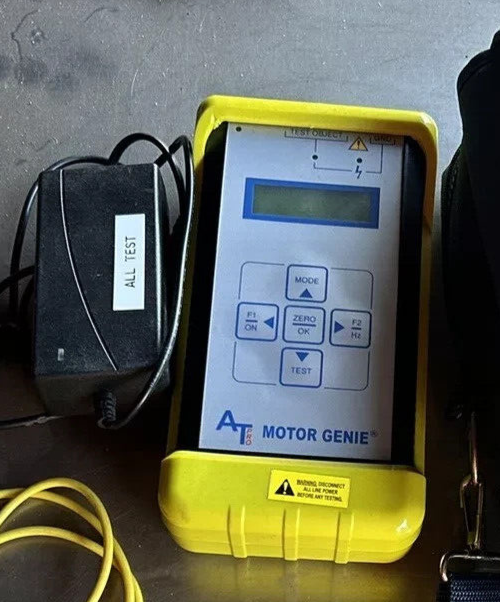 ALL-TEST AT PRO MOTOR GENIE ELECTRIC MOTOR WINDING ANALYZER RESISTANCE TESTER.