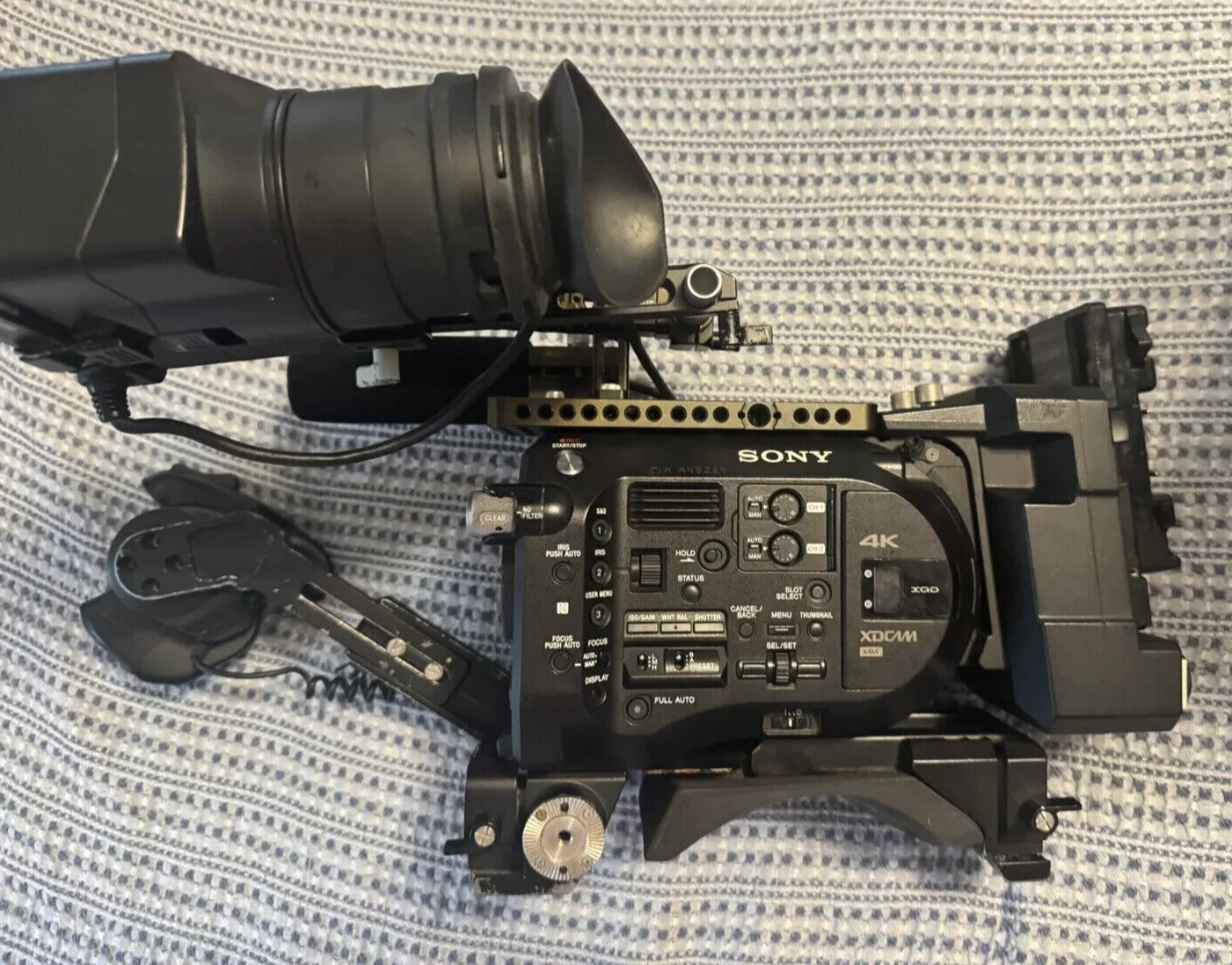 Sony PXW-FS7 4K Camera w Huge Lot of Accessories and Hard Case