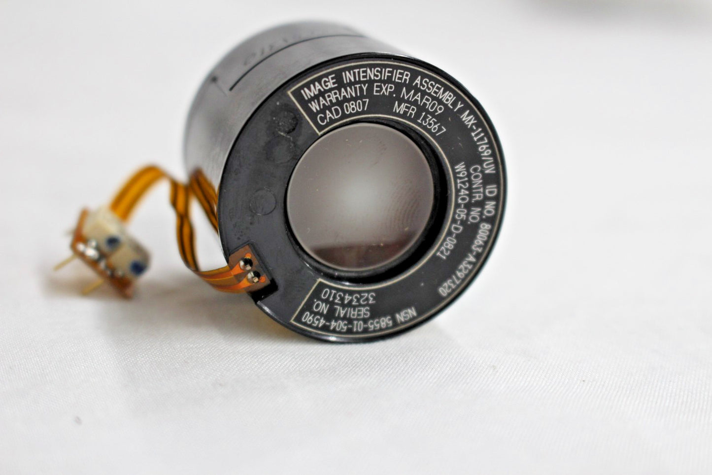 MX-11769/UV Image Intensifier Tube New Old Stock Unused Military Surplus Night Vision Component