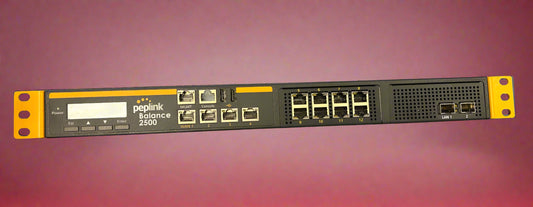 Peplink Balance 2500 Multi-WAN Enterprise Router Load Balancing VPN Workin...