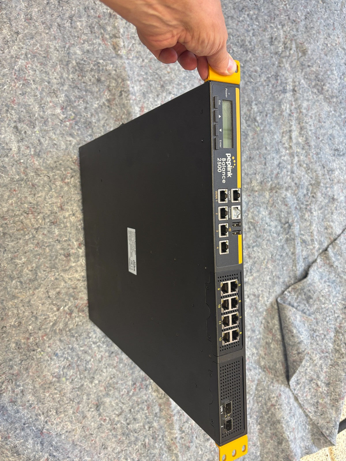Peplink Balance 2500 Multi-WAN Enterprise Router Load Balancing VPN Workin...