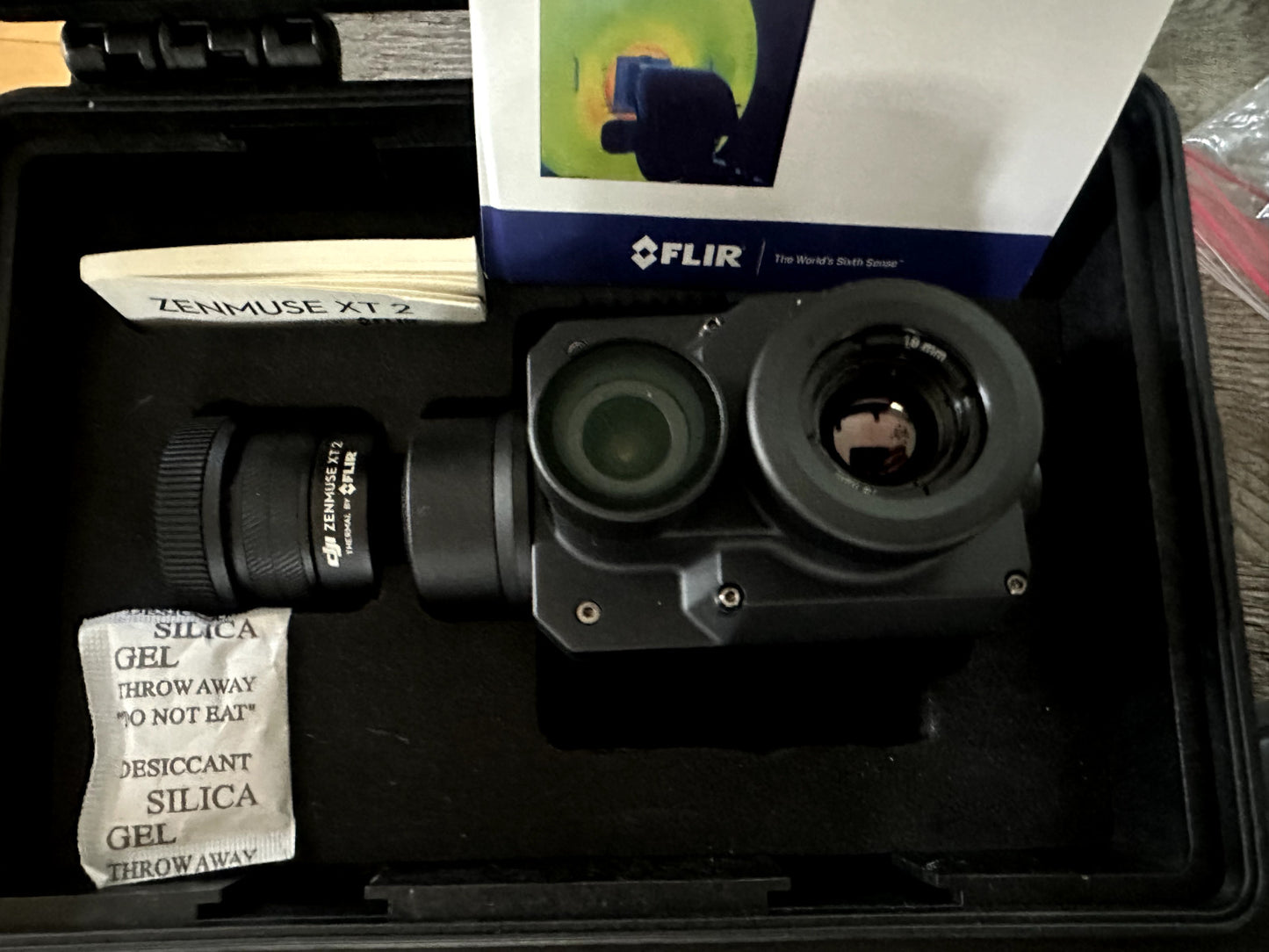 DJI Zenmuse XT2 19mm Thermal Imaging Camera – Dual 4K Visual & IR Sensor for Matrice Series w/ acc...