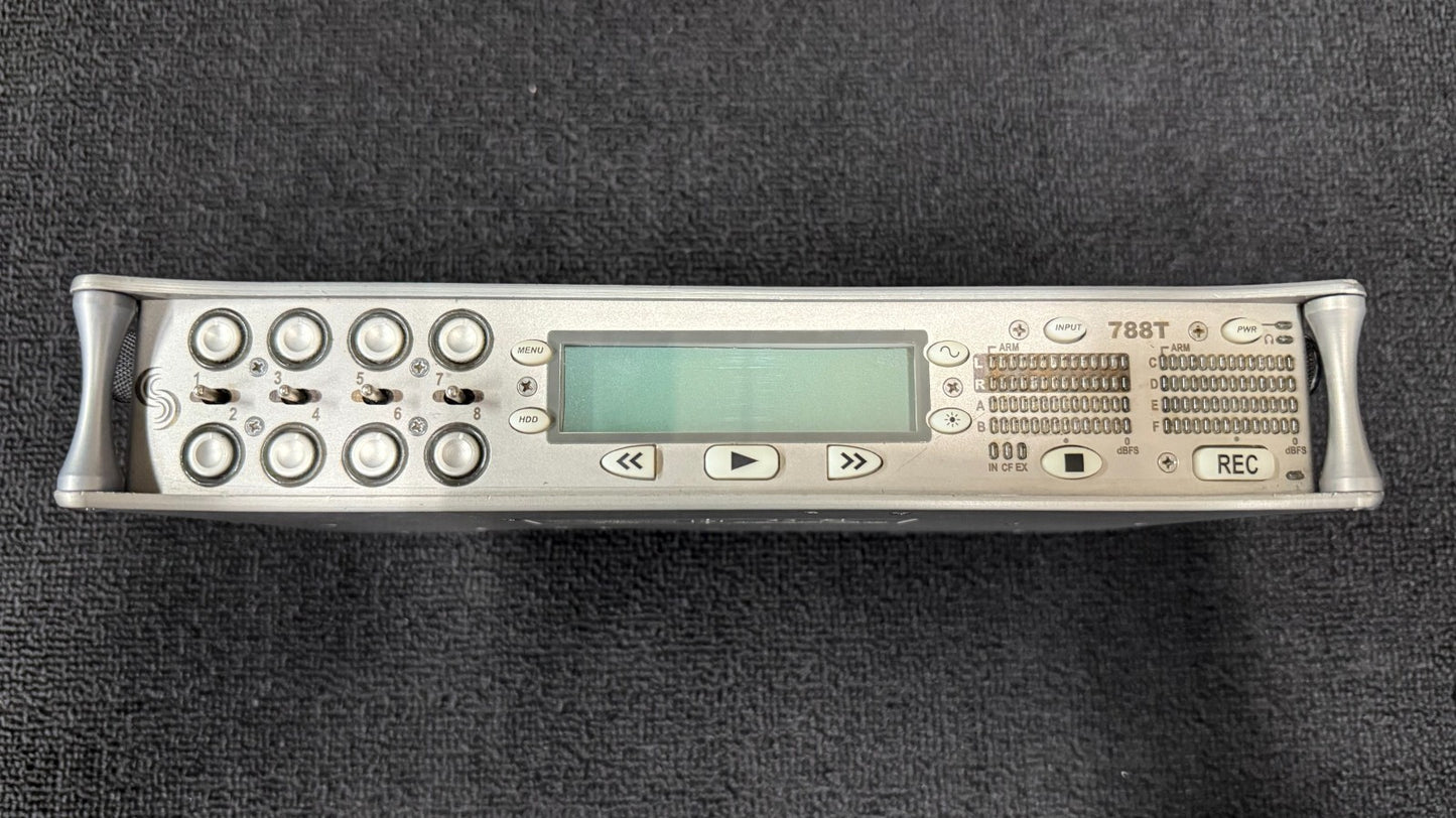 Sound Devices 788T Portable 8-Channel Digital Audio Recorder w/ CL-WiFi Accessory – Tested Working