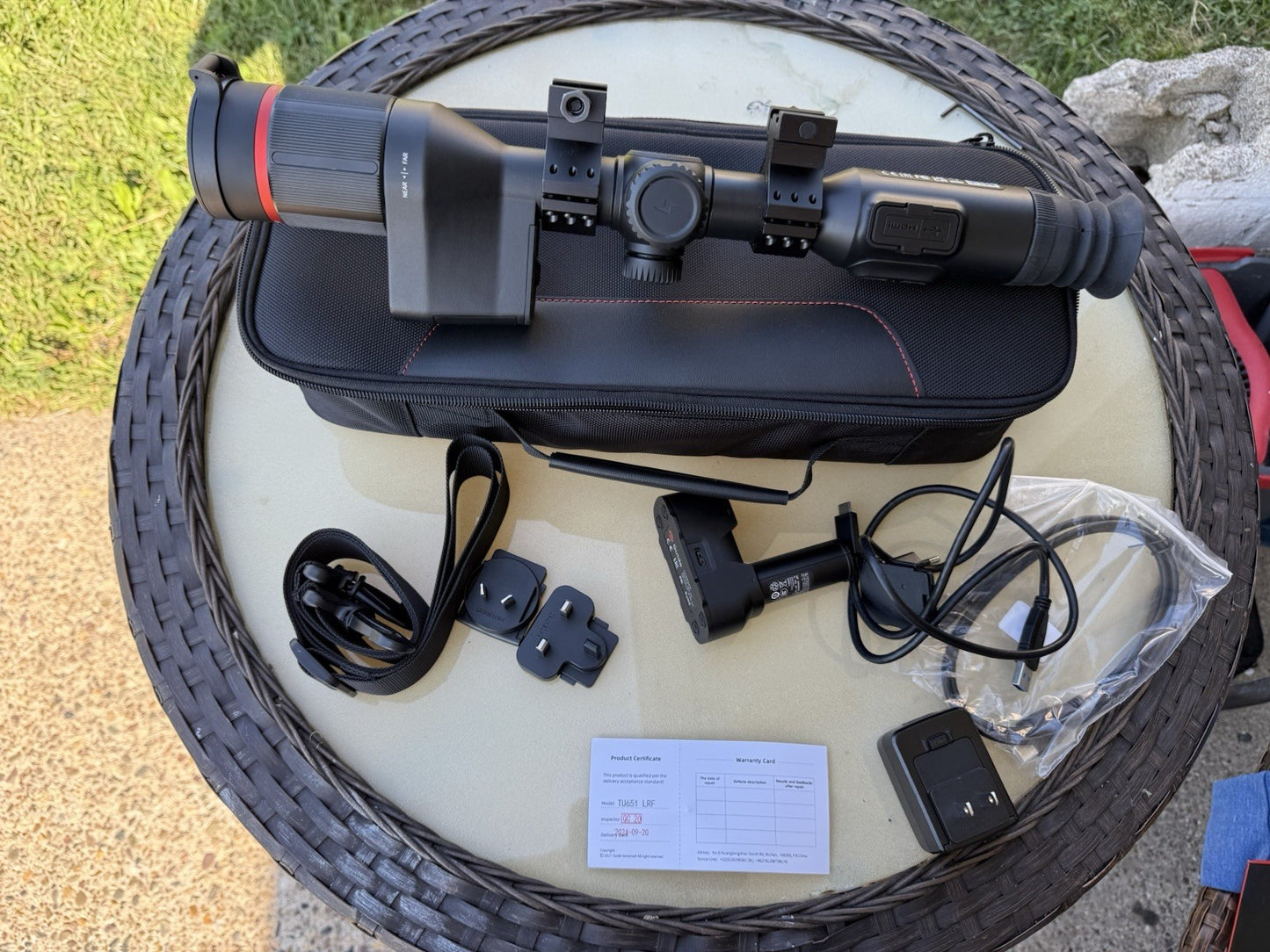 NEW Guide TU651 Thermal Imaging Scope 50Hz 640×480 Infrared Rifle Optic wor...