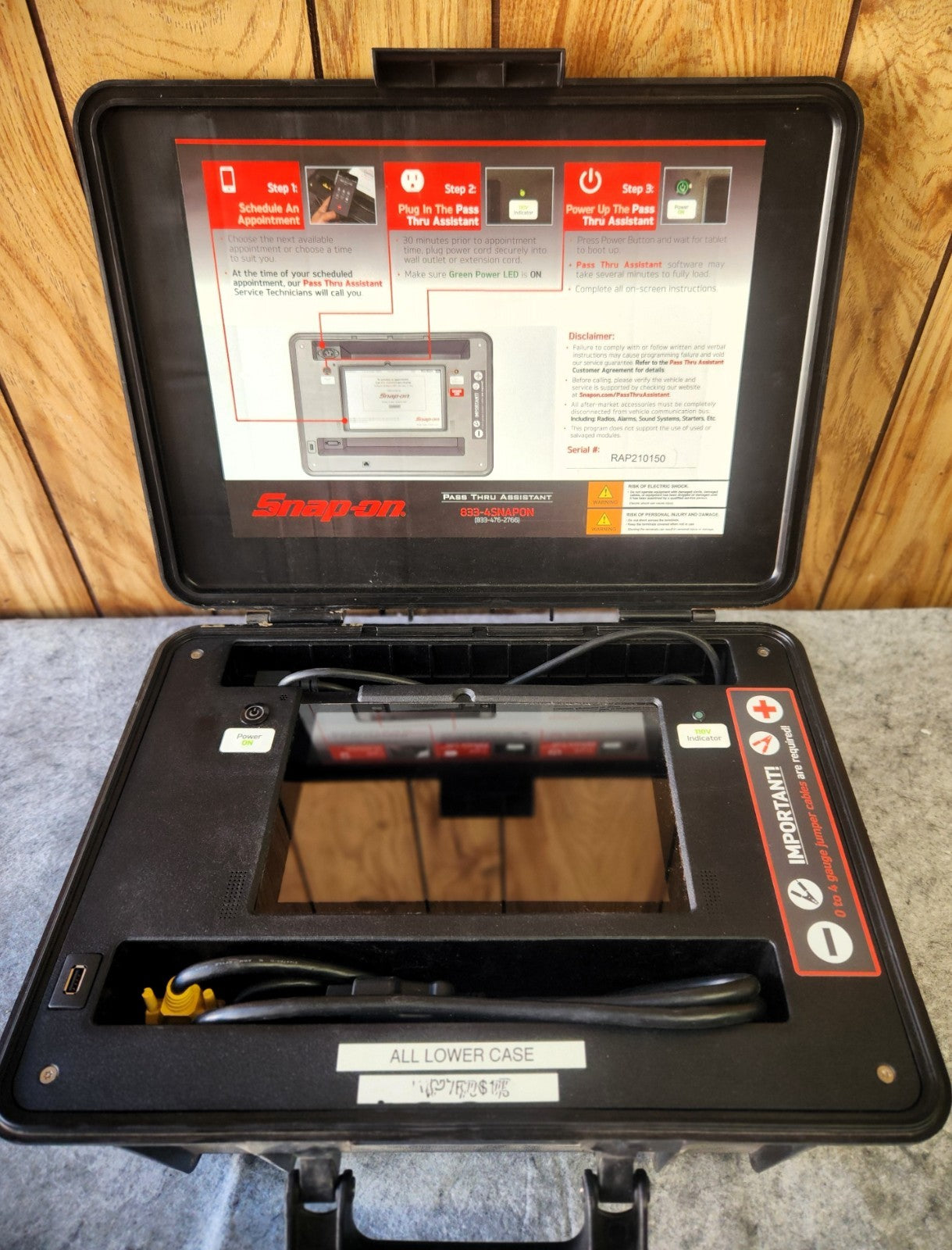 Snap-on Pass Thru Assistant EETA314A